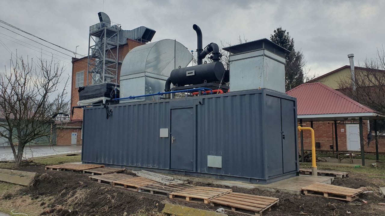 газопоршневая электростанция 350 кВт