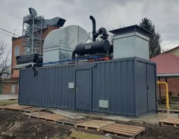 газопоршневая электростанция 350 кВт